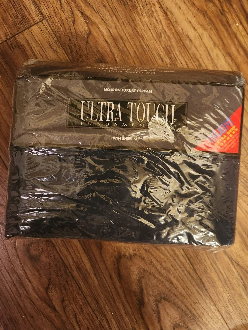 NWT Ultra Touch Twin Sheet Set - Navy Blue